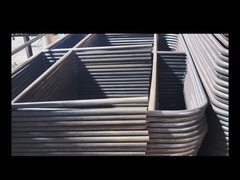 1.1x2.1M अस्थायी सड़क यातायात भीड़ नियंत्रण बाधा पोर्टेबल धातु बाधा