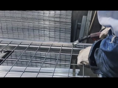 50mm*100mm अस्थायी बाड़ वेल्ड शहरी वास्तुकला सुविधाएं कनाडा