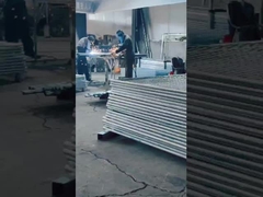 डायमंड मेष अस्थायी बाड़ 6x10ft हटाने योग्य चेन लिंक बाड़