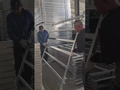 5FT सजावटी आउटडोर धातु स्क्रीन पैनल वाटरप्रूफ अनुकूलित