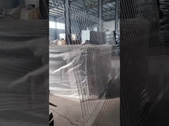 3 मिमी गैल्वेनाइज्ड क्लियर व्यू स्टील फेंसिंग एंटी क्लाइम्ब जेल सुरक्षा बाड़