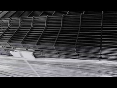 स्पष्ट दृश्य विरोधी कट विरोधी चढ़ाई बाड़ 358 विरोधी चोरी जलरोधक