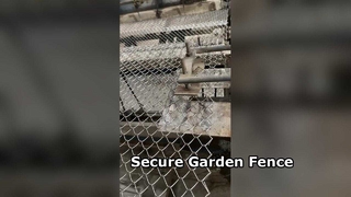 टिकाऊ उद्यान बाड़ 10M चेन लिंक वायर मेष