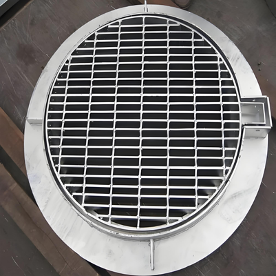 g253 Galvanized Steel Grating 25x3 Bearing Bar Size Anti Rust Drain Cover Trench