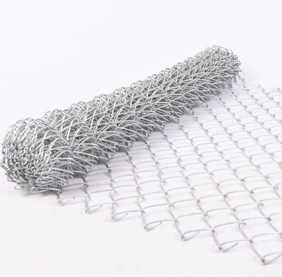 8FT High PVC Coating Chain Link Fence Diamond Tennis Court Fence Netting