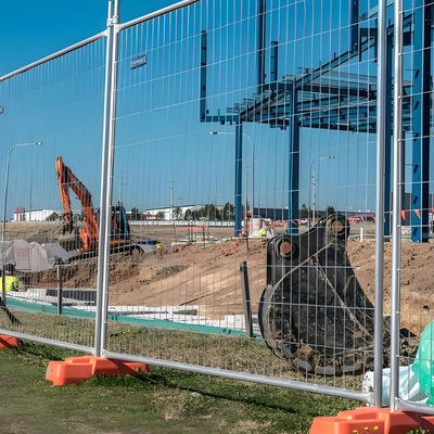 Australia Style Galvanized Welded Metal Temporary Fencing For Construction Site