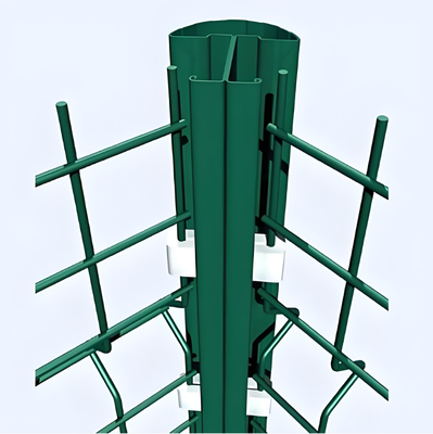 6FT High Easily Assembled PVC Coated 3D V Mesh Security Garden Fence